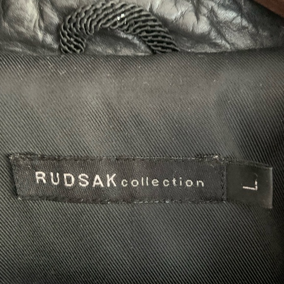 Rudsak leather jacket Women’s Large - Picture 3 of 12